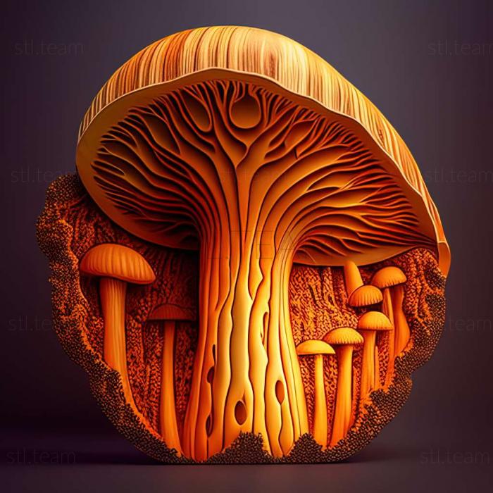 3D model giant mushroom (STL)